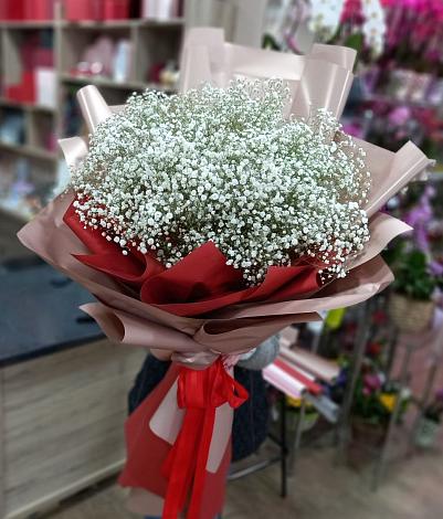 Букет цветов из: Гипсофила в Уке