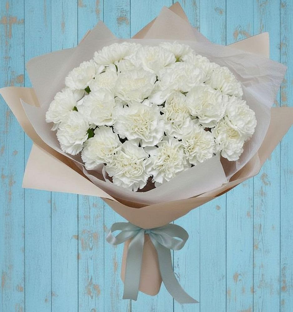 Букет цветов из: Гвоздики в Уке