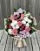 Букет цветов из: Альстромерии, Гвоздики, Розы и Хризантемы в Уке