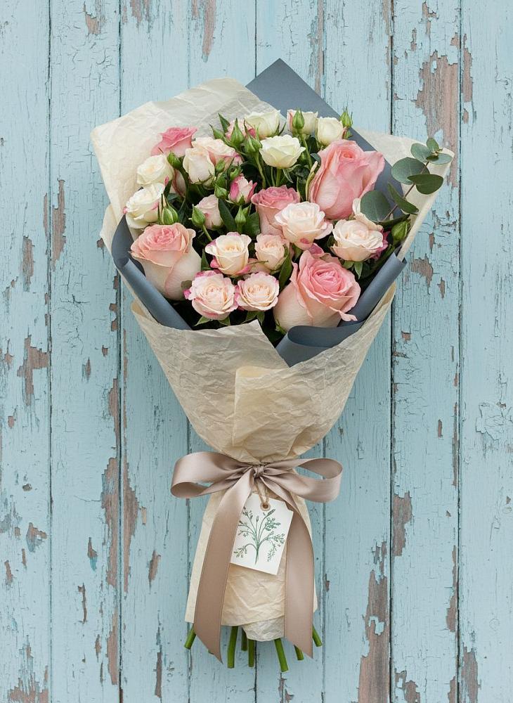 Букет цветов из: Розы в Уке