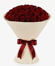 Букет 101 Бордовая роза Блэк Бакарра в Уке