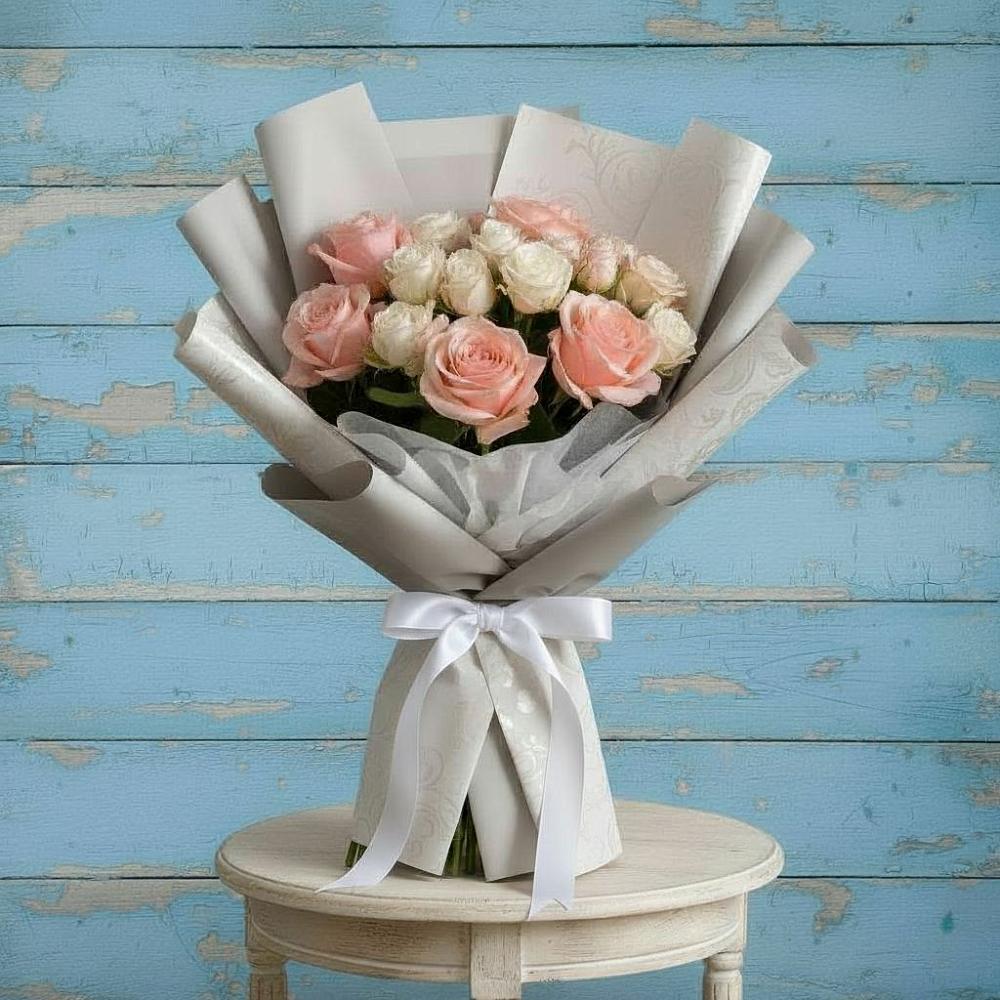 Букет цветов из: Розы в Уке