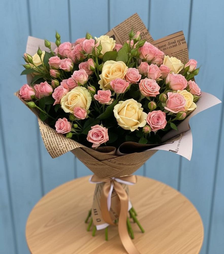 Букет цветов из: Розы в Уке