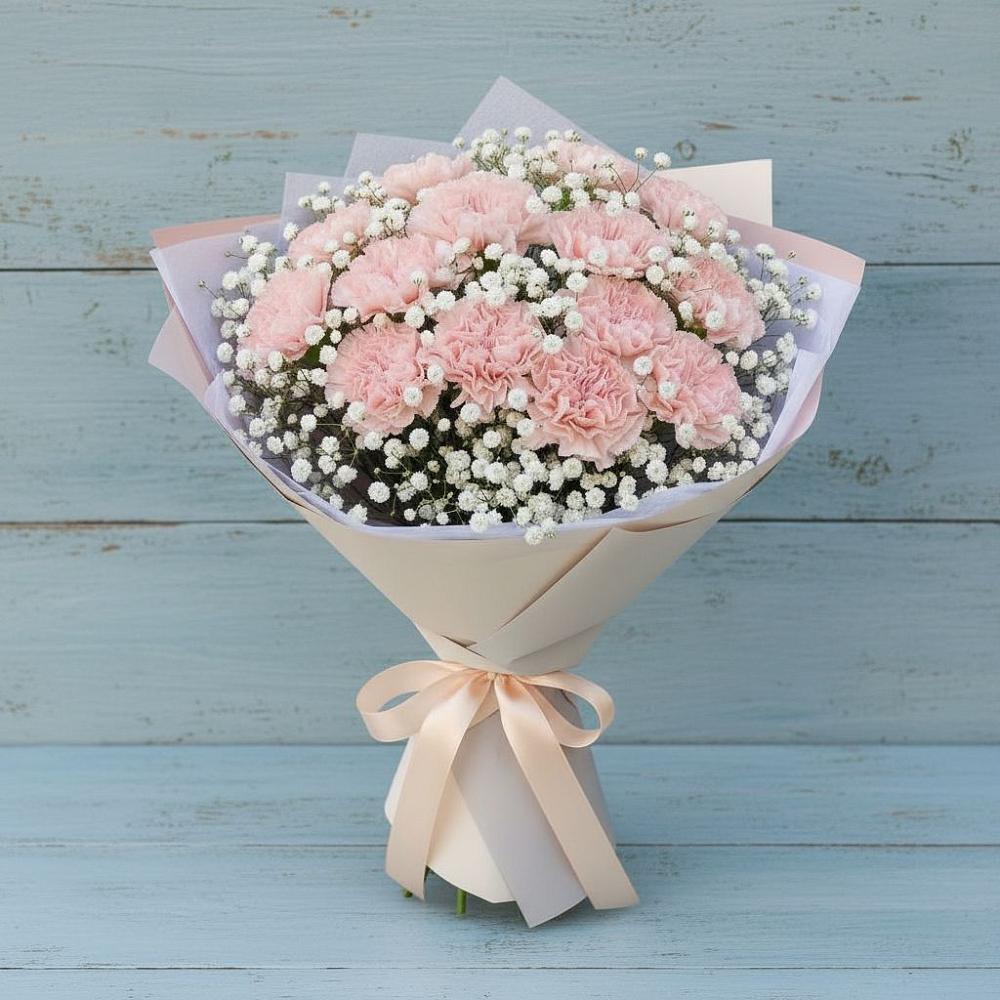 Букет цветов из: Гвоздики в Уке