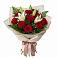 Букет цветов из: Лилии и Розы в Уке