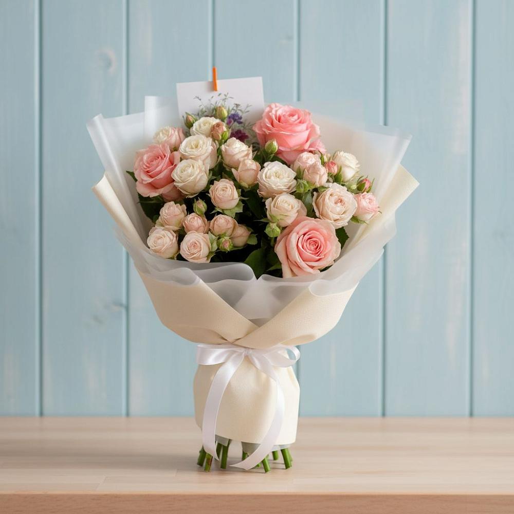 Букет цветов из: Розы в Уке