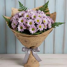 Букет цветов из:  Хризантемы #REPLACE_PRED# Уке