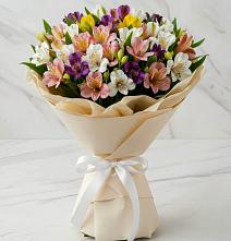 Букет цветов из:  Альстромерии #REPLACE_PRED# Уке