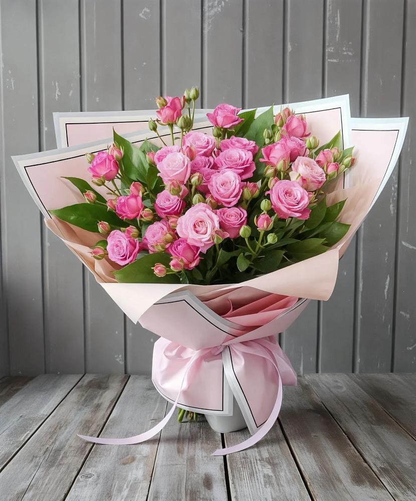 Букет Розовый кустик в Уке