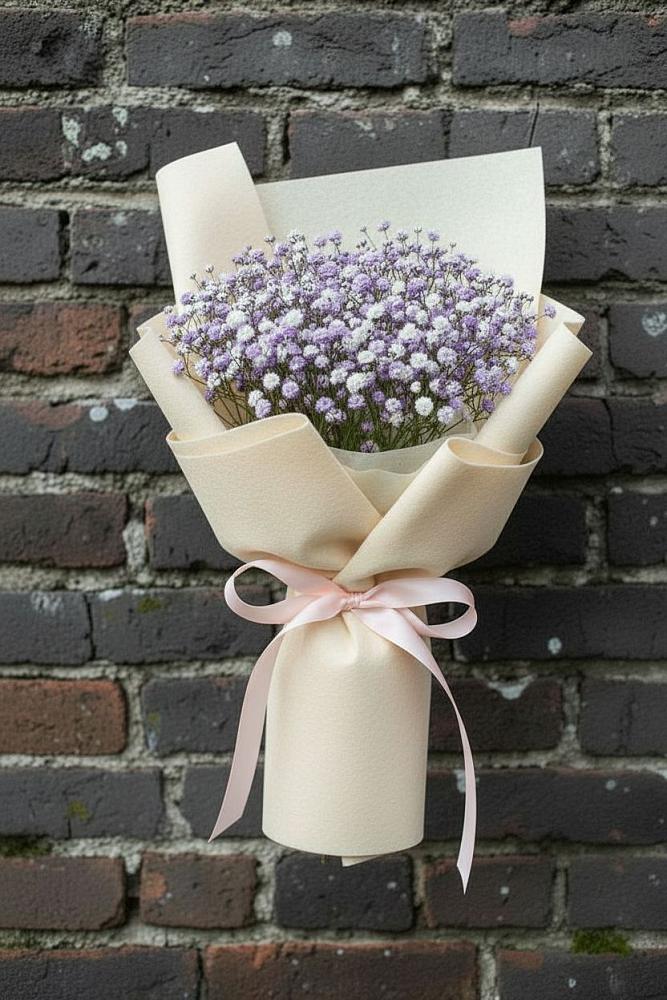 Букет цветов из: Гипсофила в Уке