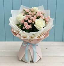 Букет цветов из:  Розы в Уке