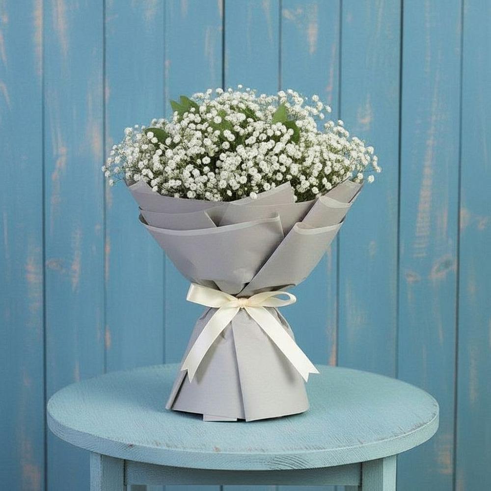 Букет цветов из: Гипсофила в Уке