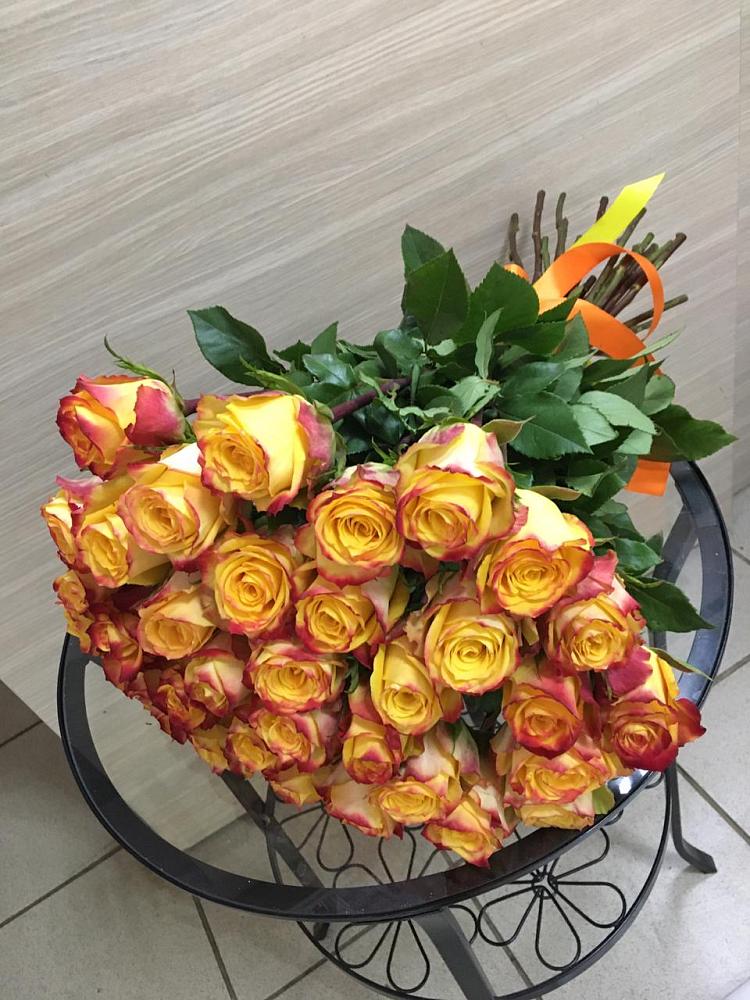 Букет Желтые розы в Уке