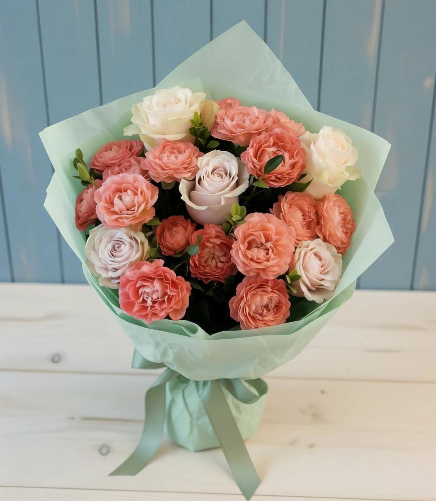 Букет цветов из: Розы в Уке