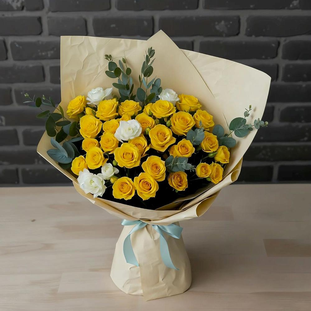 Букет цветов из: Розы в Уке