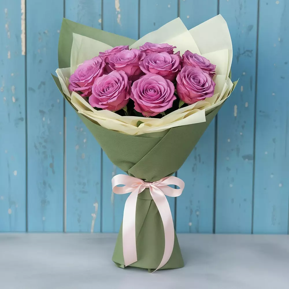 Букет Розы Фёрст Леди в Уке