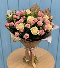 Букет цветов из:  Розы в Уке