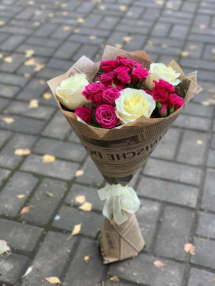 Букет цветов из: Розы в Уке