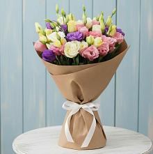 Букет цветов из:  Лизиантусы в Уке
